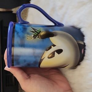 Mickey Mouse, Cricket/Grasshopper On Nose. Mug 18 ounce